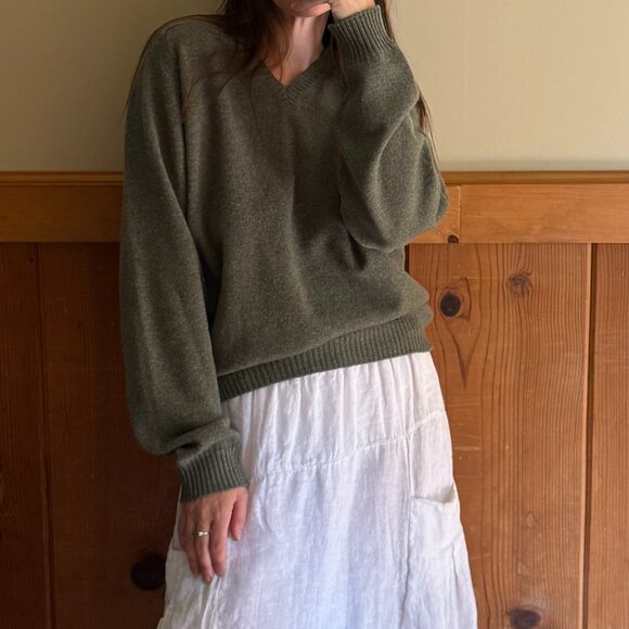 Lands End Lambswool Sweater - Picture 1 of 2